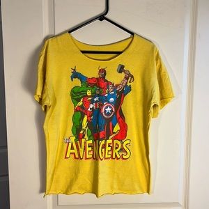The Avengers Yellow T-shirt